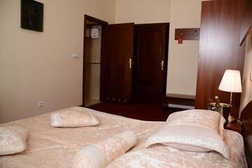 Фото номера Двухместный номер с 1 кроватью или 2 отдельными кроватями Отель Hotel Zamkowy г. Валбжих 16